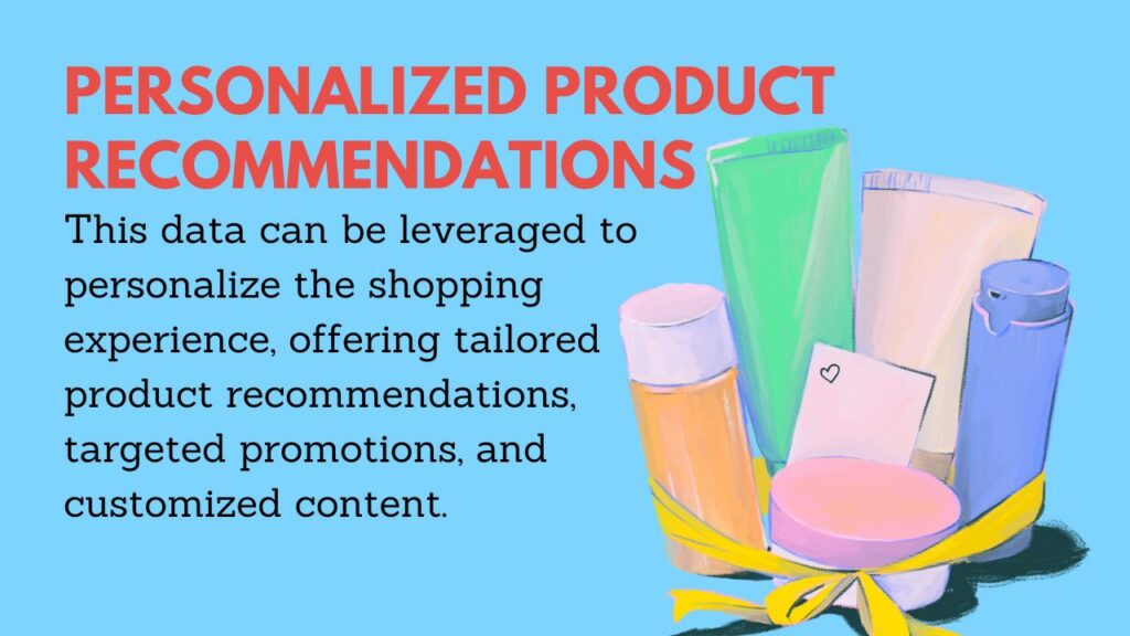 showcasing personalized product recommendations